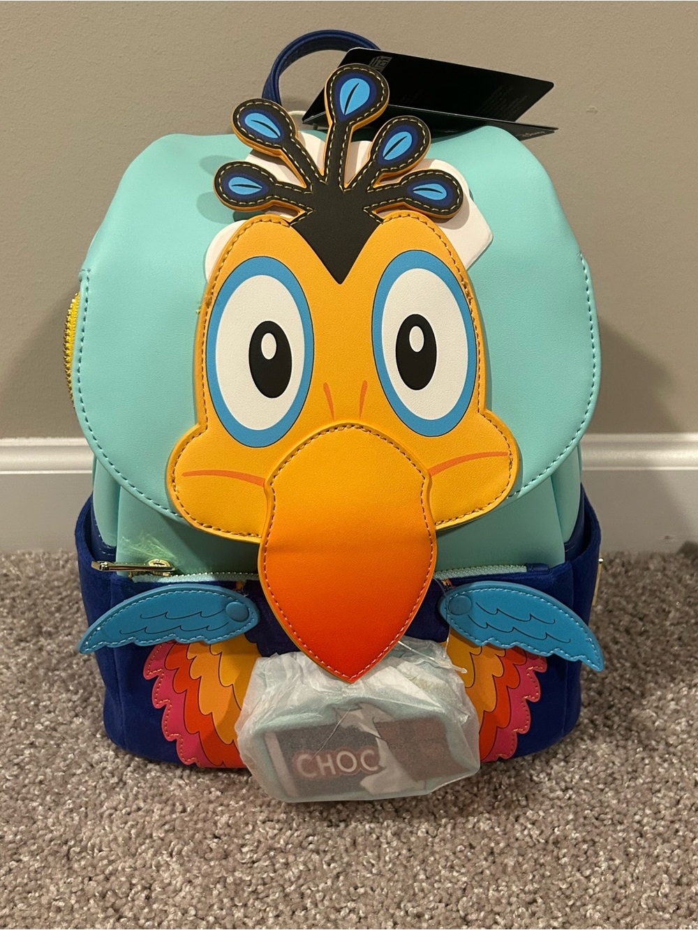 Loungefly Disney Pixar Up Kevin Figural Mini Backpack - NWT
